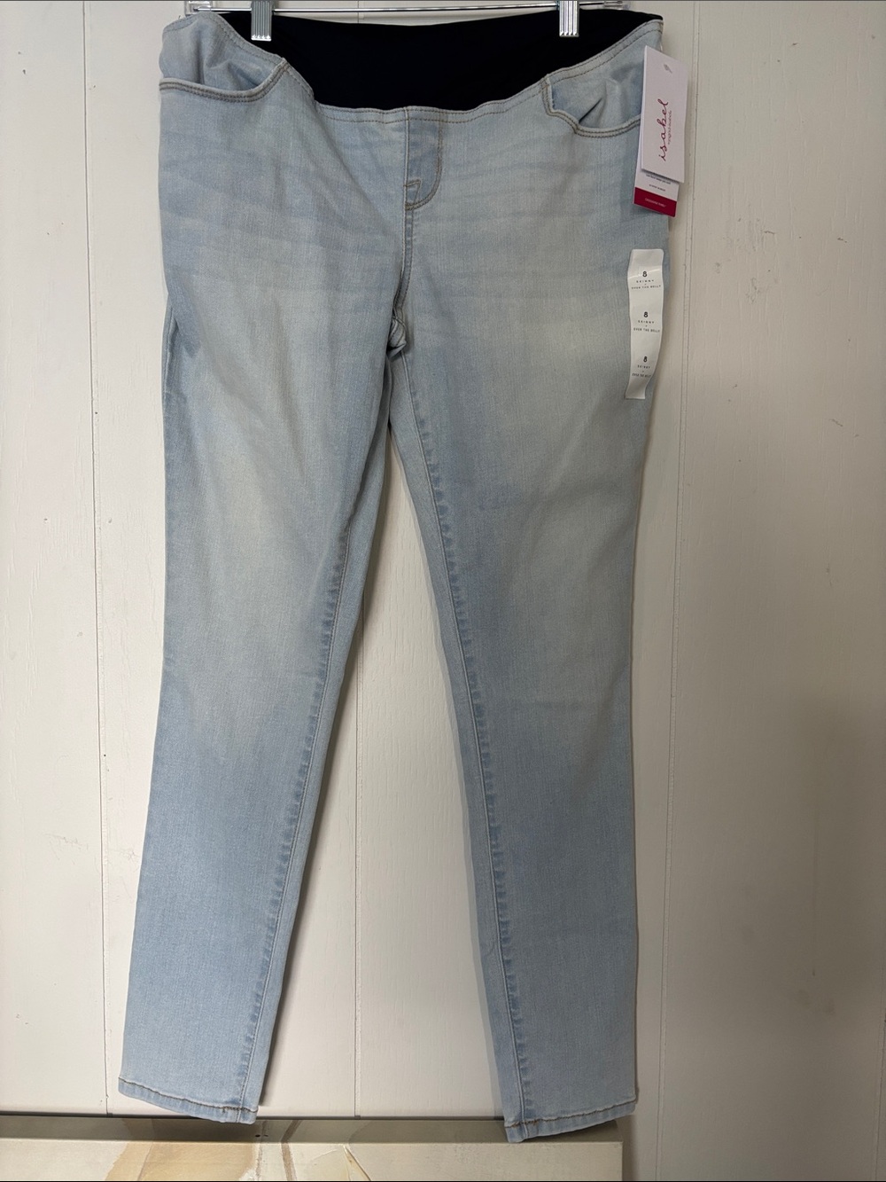 Isabel Maternity by Ingrid & Isabel Light Wash Stretch Maternity jeans